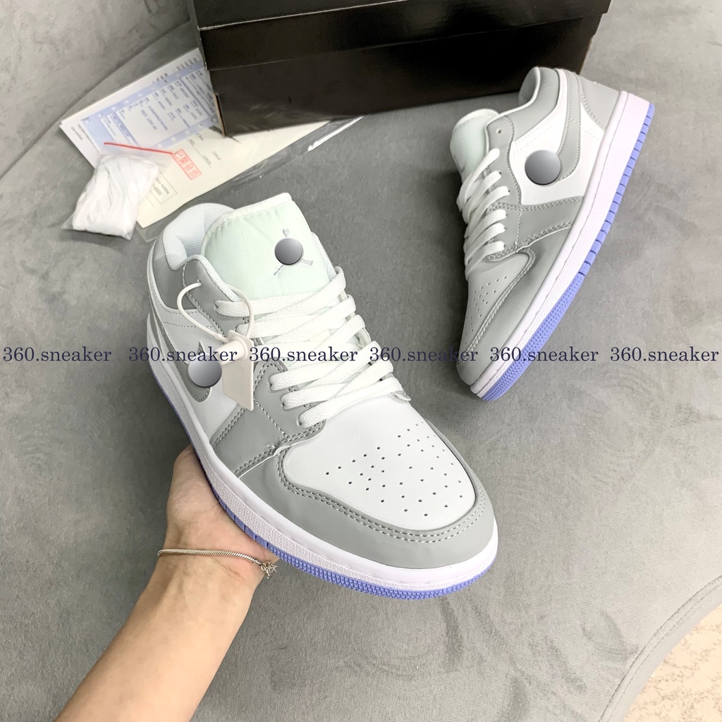 GIÀY THỂ THAO XÁM ĐẾ XANH THẤP ⚡CHUẨN 1:1⚡,GIÀY SNEAKER NAM NỮ | BigBuy360 - bigbuy360.vn