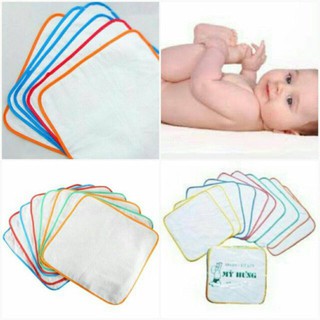 Set 10 Miếng Lót Chống Thấm MỸ HƯNG Cho Trẻ Sơ Sinh (30.30cm)