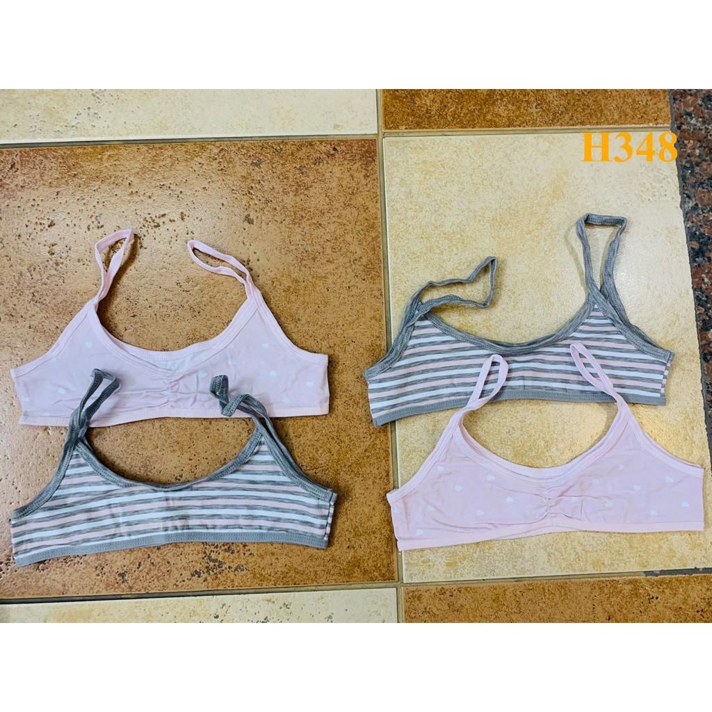 * Mã H348: Set 4 áo lá cho bé gái, chất thun cực mềm, mặc rất êm