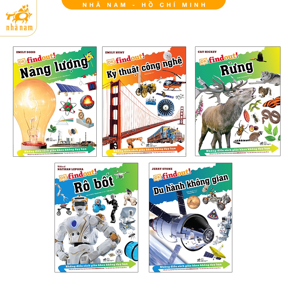 Sách - DK findout! Những điều sách giáo khoa không dạy bạn (Nhã Nam HCM)