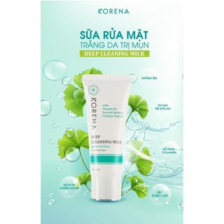 Sữa rửa mặt 3in1 trắng da ngăn ngừa mụn bổ sung collagen