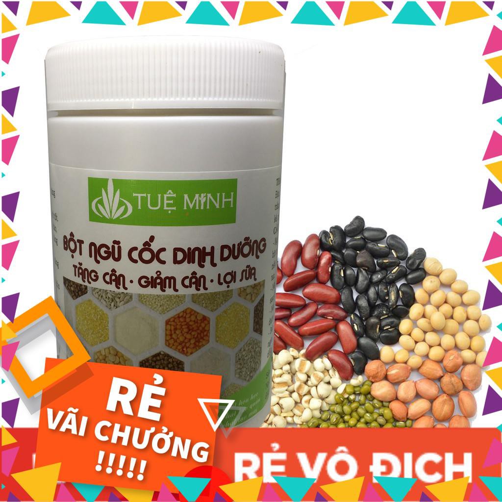FREESHIP ĐƠN 99K_1Kg Bột ngũ cốc Tuệ Minh 12 loại hạt xưởng nhà làm có đầy đủ giấy ATVSTP