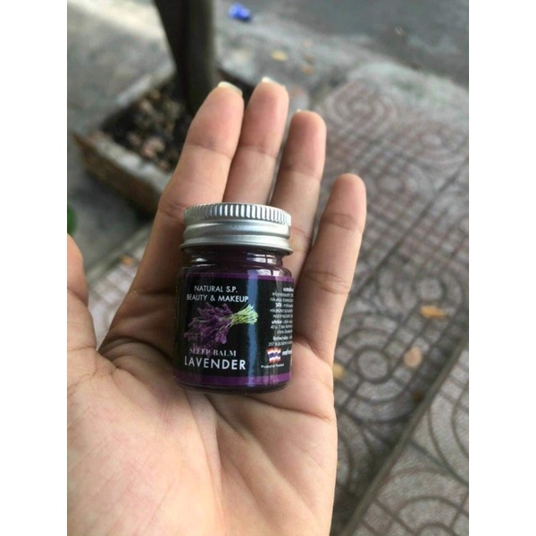 01 Lọ Dầu Cù Là Giúp Ngủ Ngon Lavender 15gr Chính Hãng Thái Lan