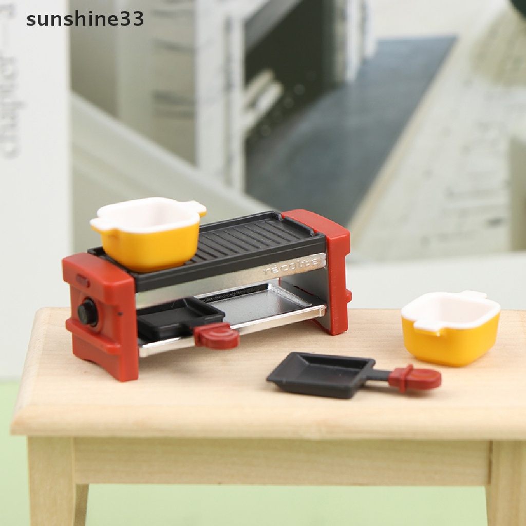 Mô Hình Máy Nướng Bbq Mini Tỉ Lệ 1: 12 Trang Trí Nhà Búp Bê