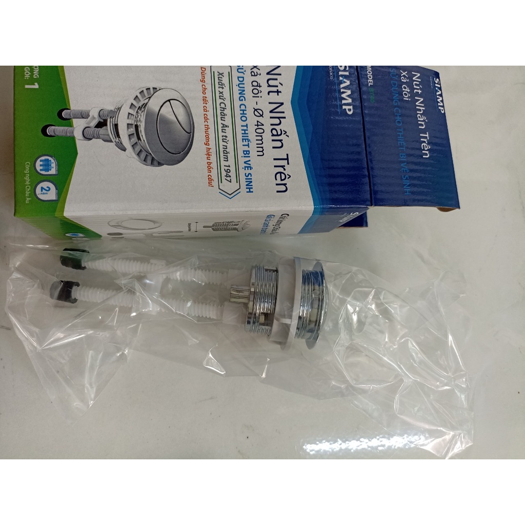 SIAMP Nút 2 nhấn tròn dùng cho bồn cầu