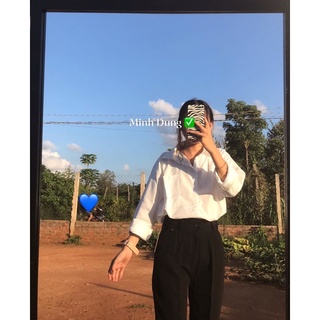 set sơ mi quần Tây đi học