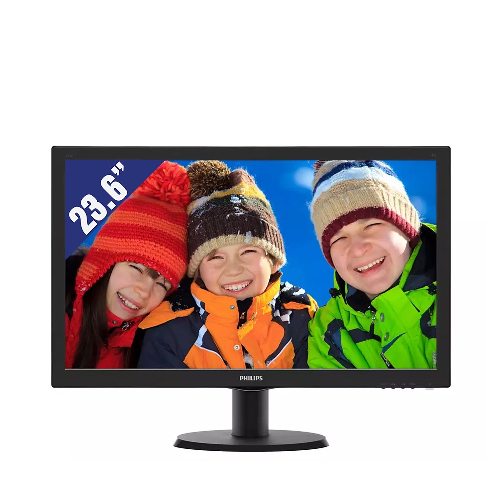 Màn hình LCD PHILIPS 243V5QHSBA/74 (1920 x 1080/MVA/60Hz/8 ms) - Bảo hành 36 tháng