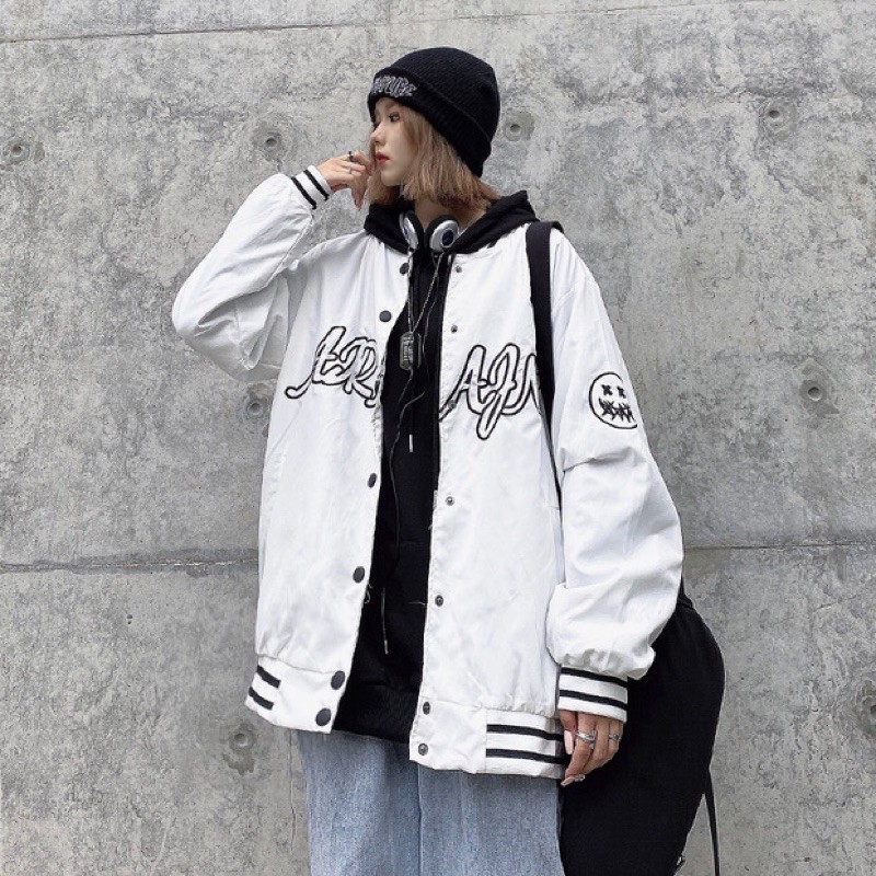 Áo khoác Bomber ulzzang hot trend 2021 cá tính năng động | BigBuy360 - bigbuy360.vn