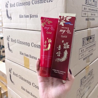 CHÍNH HÃNG - Sữa rữa mặt nhân sâm My Gold.