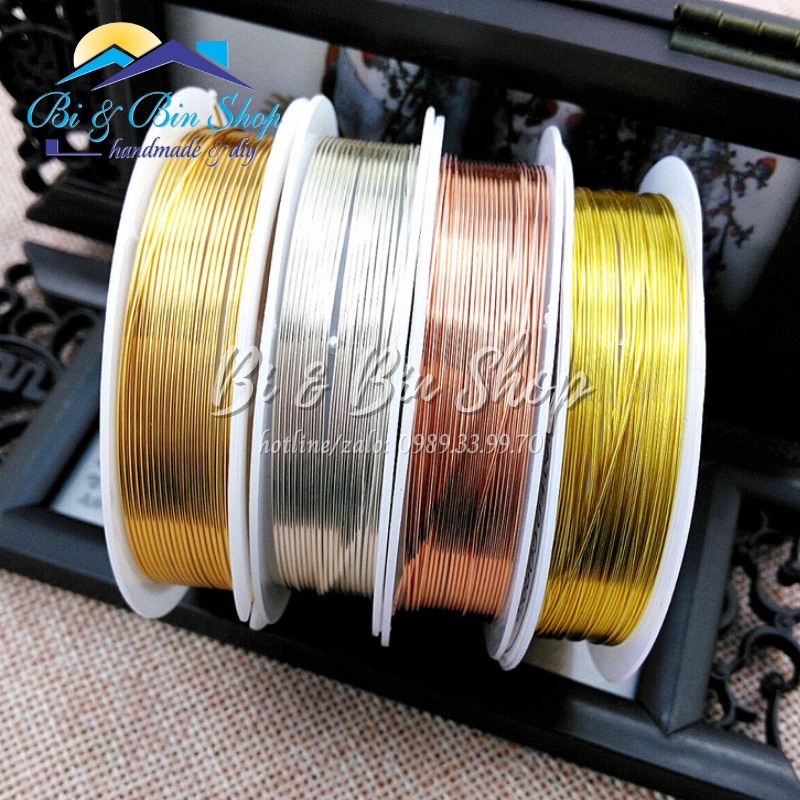 Dây Kẽm Handmade Cao Cấp Bền Màu Làm Trang Sức Handmade