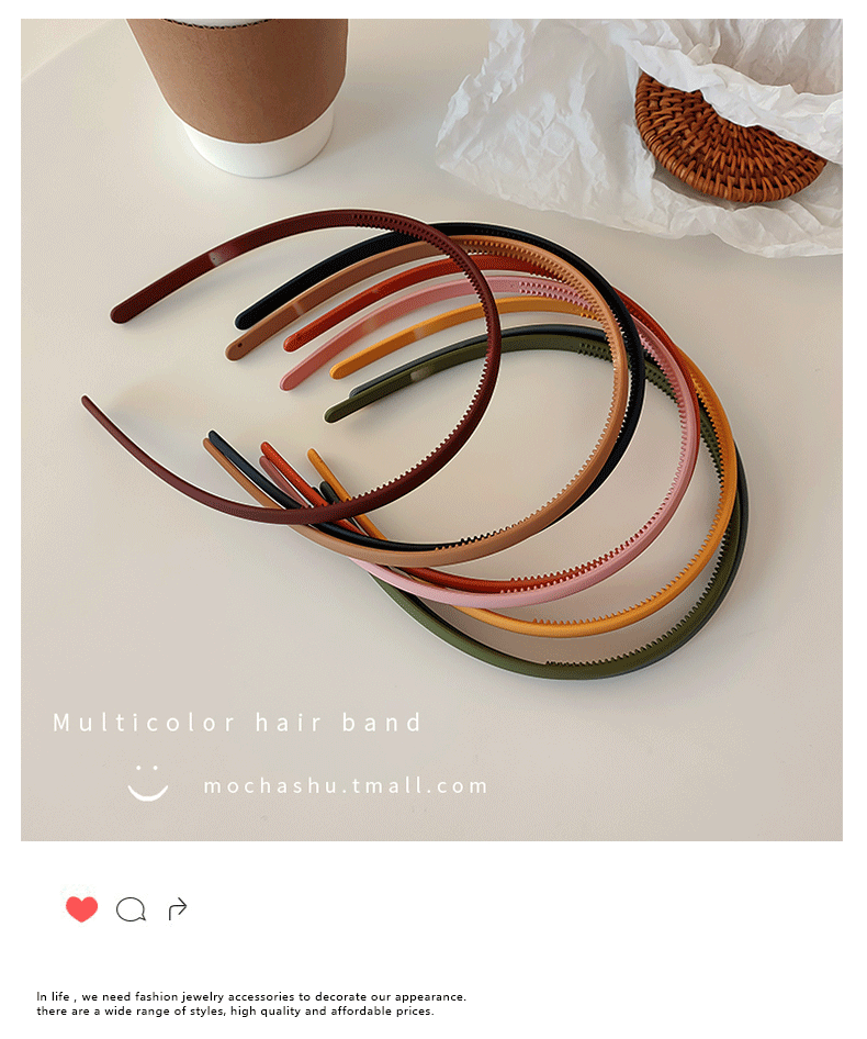 Băng Đô Thời Trang Đơn Giản Dễ Phối Đồ