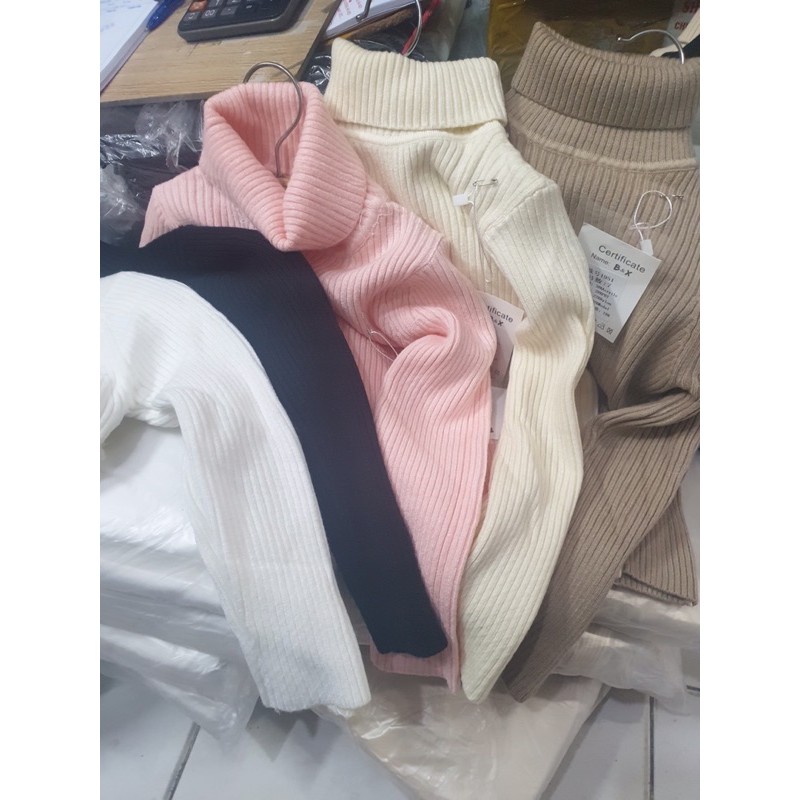 Áo len cổ lọ hàng Quảng Châu cho bé yêu 10-20kg