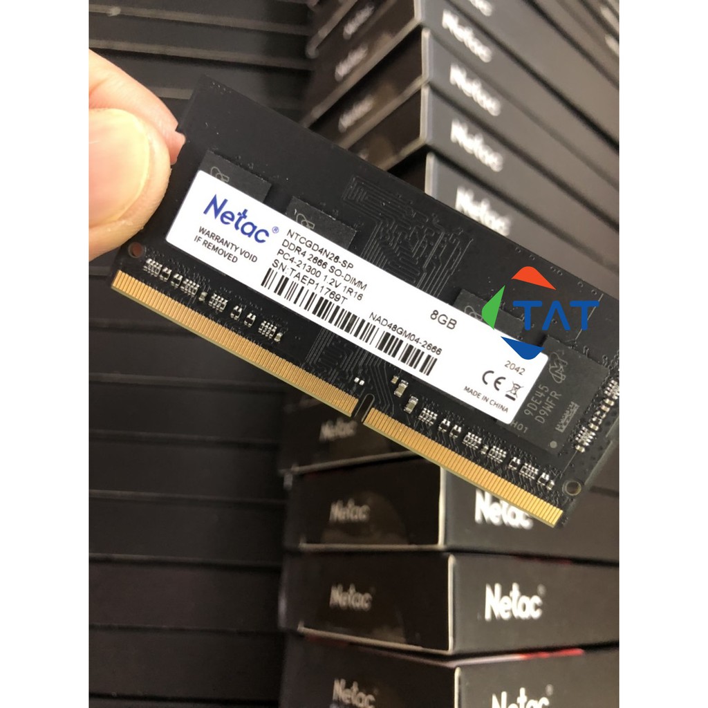 RAM LAPTOP DDR4 8GB Netac Bus 2666MHz Chính Hãng