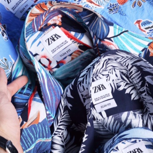 | Ảnh thật | Áo Zara Hoạ Tiết Hot Summer