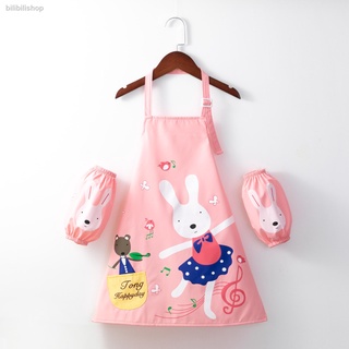 tạp dề  cho bé,  tạp dề trẻ em vẽ tranh nghệ thuật, áo yếm không tay bé trai và bé gái chống thấm nước và bụi bẩn