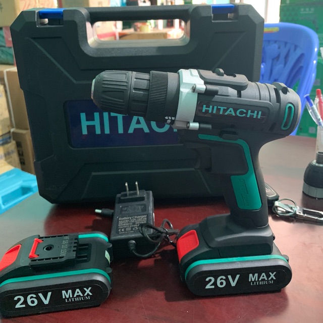 MÁY KHOAN PIN HITACHI 26V(2 pin)