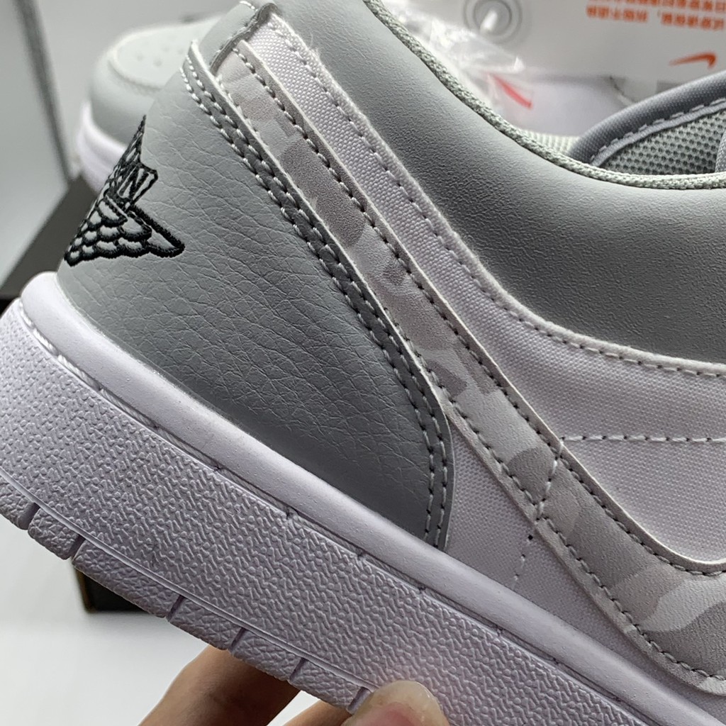 [ KELLY SNEAKERS ] Jordan 1 Low White Camo ( Ảnh thật + Hàng Sẵn ) | BigBuy360 - bigbuy360.vn