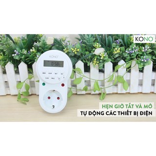 Ổ CẮM HẸN GIỜ LẬP TRÌNH ĐIỆN TỬ TIMER 24H/TUẦN DECOM