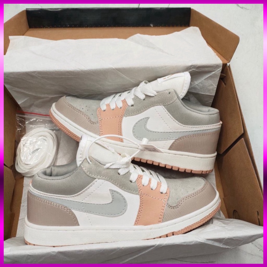 Giày thể thao Air Jodan Milan cổ thấp, Giày sneaker JD thấp cổ nam nữ cực hot 2022 Full Box Bill