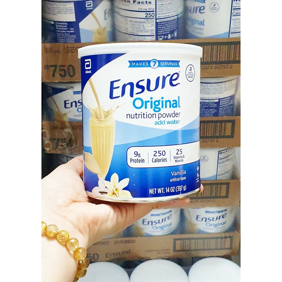 Sữa bột Ensure ® Powder 397g (Abbott Hoa Kỳ) 𝐌𝐲̃
