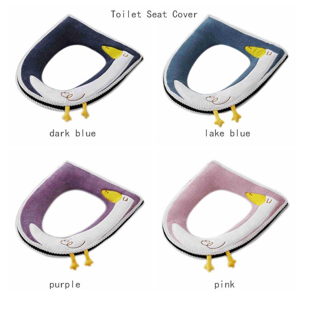 Vỏ Bọc Bệ Ngồi Toilet Giữ Ấm Không Thấm Nước Dễ Vệ Sinh