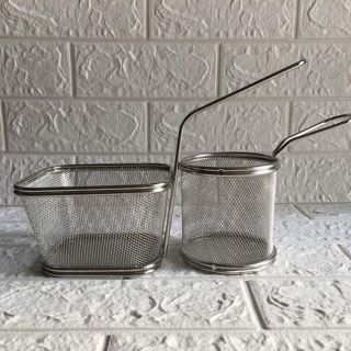 Rổ lưới vuông inox