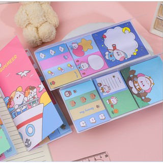 Note Gấp Gọn Hình Cô Gái Siêu Dễ Thương