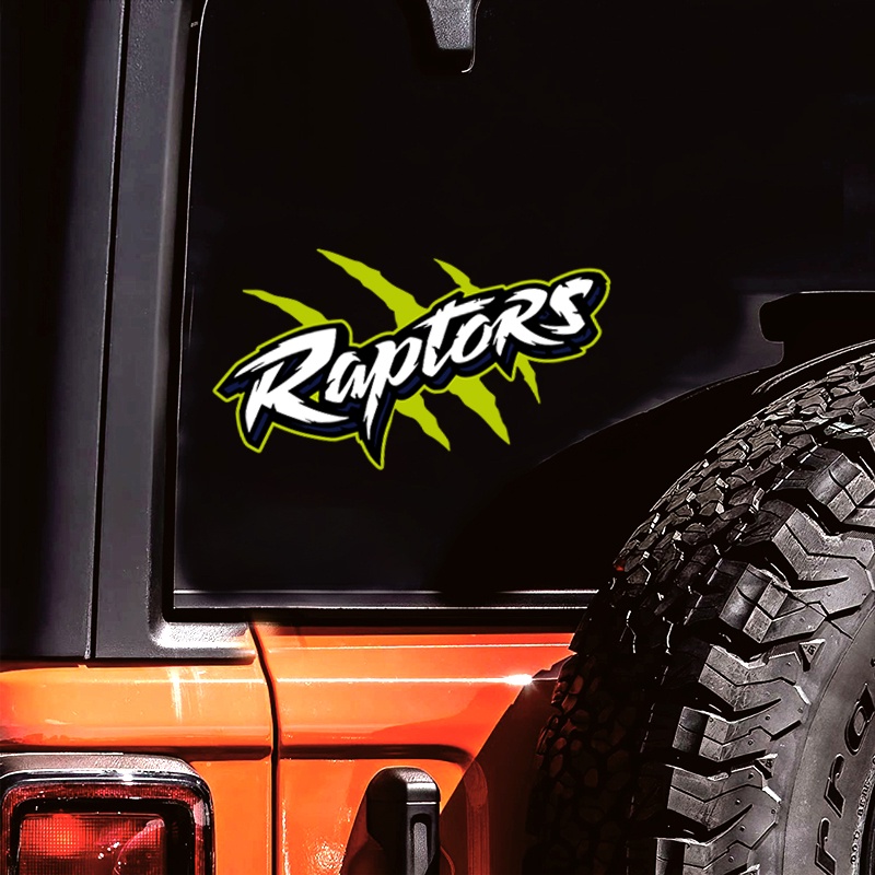 1 Đề Can Phản Quang Hình Móng Vuốt Quái Vật Cỡ Lớn 25 * 13.9cm Trang Trí Xe Hơi / Xe Máy