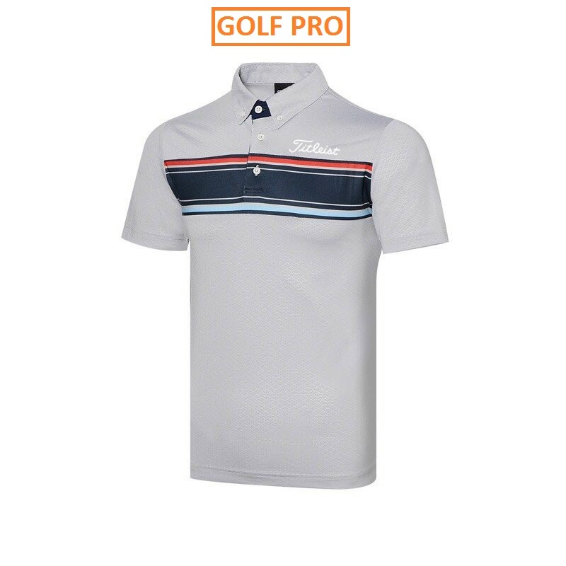 Áo đánh golf nam Titleist phông ngắn tay thoáng khí thể thao cao cấp GOLF PRO AN007