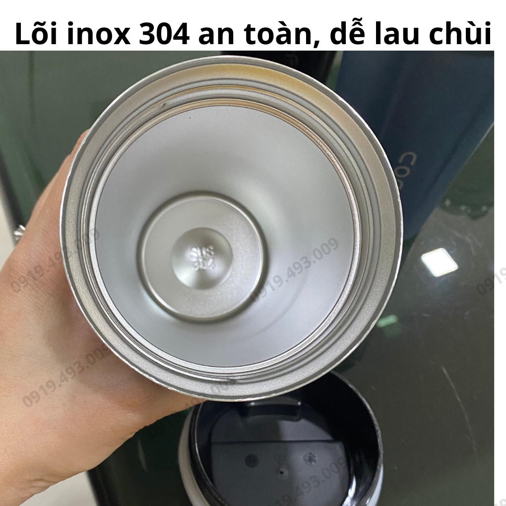 Bình giữ nhiệt, Ly giữ nhiệt Hàn Quốc Inox 304 Coffee Cao Cấp