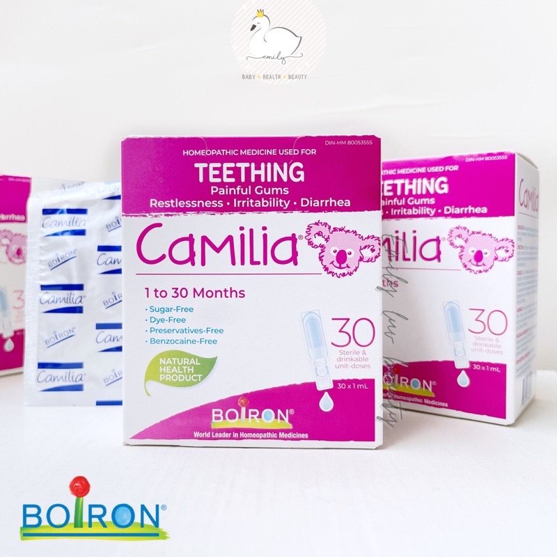 Muối uống Boizon Camilia cho bé mọc răng Canada