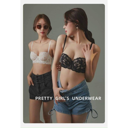 Áo bra cup ren ngang hàng QCL1
