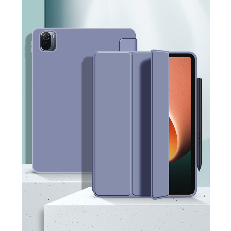 Bao Da Máy Tính Bảng TPU Mềm Có Thể Gập Làm Giá Đỡ Nam Châm Cho Xiaomi Mi Pad 5 pro Xiaomi pad 6 11 2023Ốp