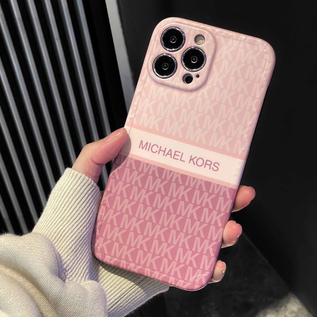 Ốp Điện Thoại Màu Hồng Thời Trang Cho iPhone 14 13pro max 12pro 11promax