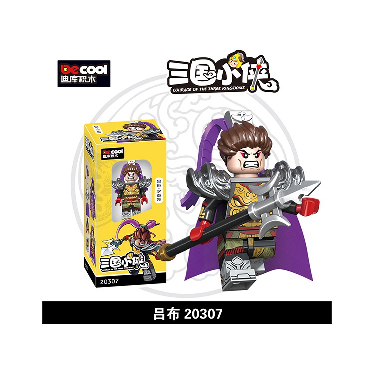 [ Có sẵn ] Minifigures nhân vật tướng Tam Quốc lego Decool 2030B