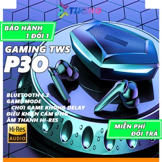 Tai nghe Gaming P30, tai nghe chuyên game cho game thủ chuẩn bluetooth 5.0, chơi game không delay