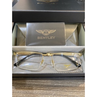 Gọng kính Titan nguyên chất siêu nhẹ mạ vàng 18k Bentley fullbox cao cấp