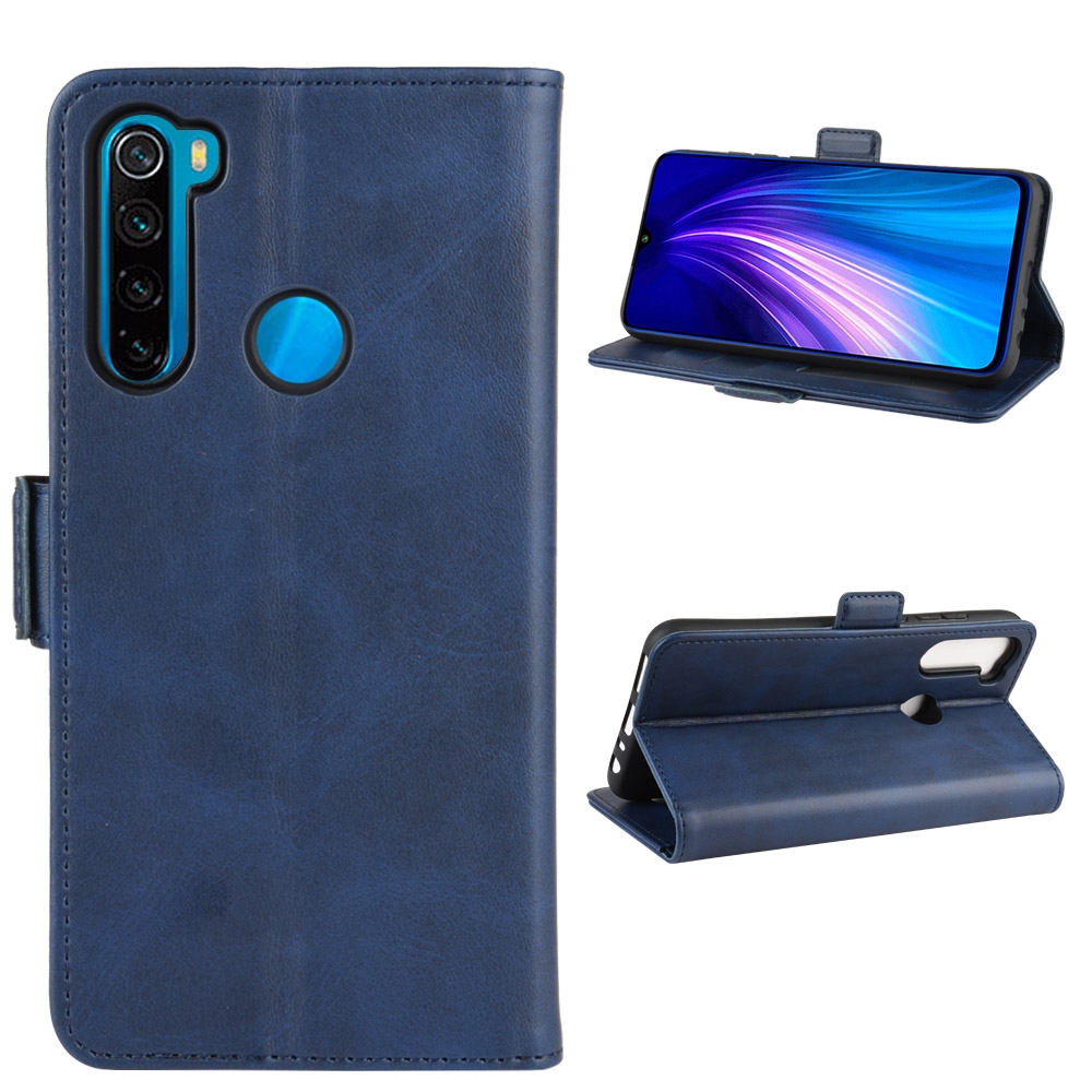 Bao da điện thoại dạng ví nắp lật dành cho Xiaomi Redmi Note 8 / 8 Pro