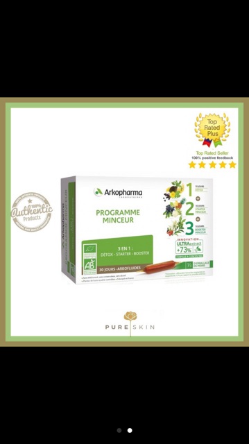 Thải độc giảm cân 1.2.3 Arkopharma Pháp | BigBuy360 - bigbuy360.vn