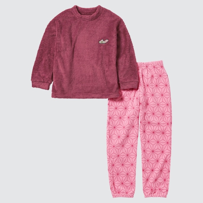 Bộ quần áo băng lông trẻ em KIDS Anime UT của UNIQLO - Nhật Bản