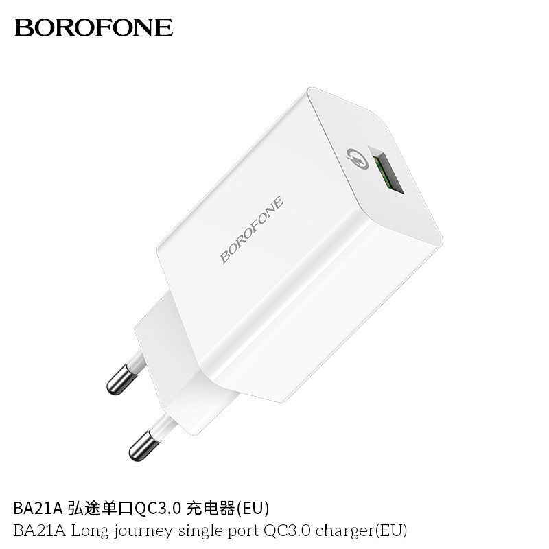 Cóc sạc QC 3.0 Borofone BA21A