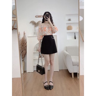 Chân váy nắp túi dáng A
