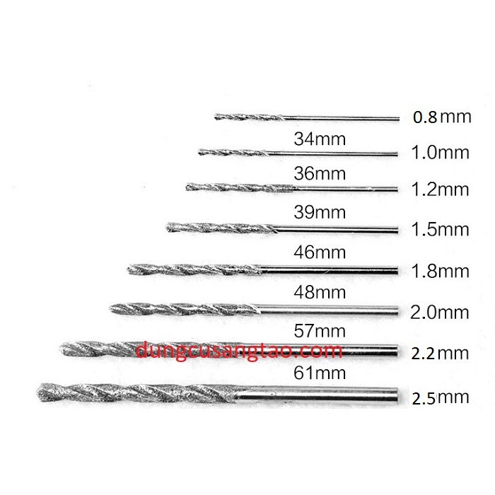 Mũi khoan đá - Mũi khoan phủ kim cương
