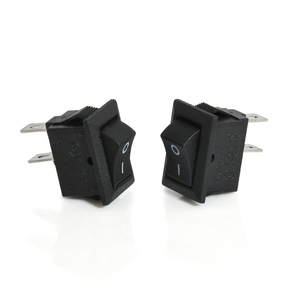 Công tắc ON/OFF 2 chốt 12V 10 cái cho xe hơi/thuyền