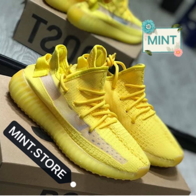 Giày thể thao Sneakers Yeezy V2 350 Vàng