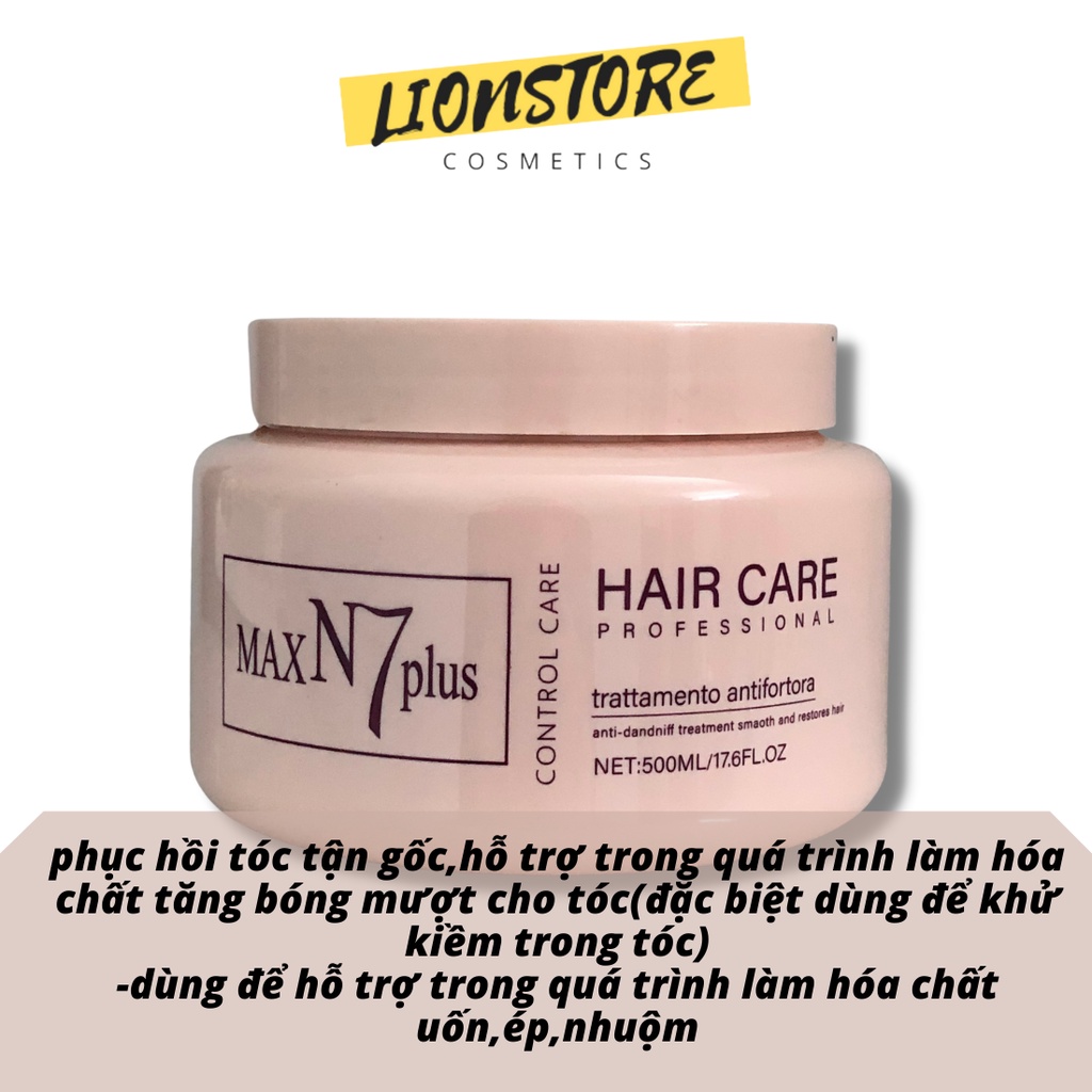 Hấp siêu phục hồi tóc No7 plus 500ml giúp cân bằng tái tạo tóc