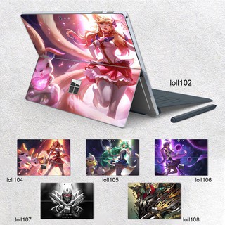 Skin dán hình Liên Minh Huyền Thoại x15 cho Surface 3 2015; Go, Go 2, Go 3; Pro 2 3 4 5 6 7 8 9 X
