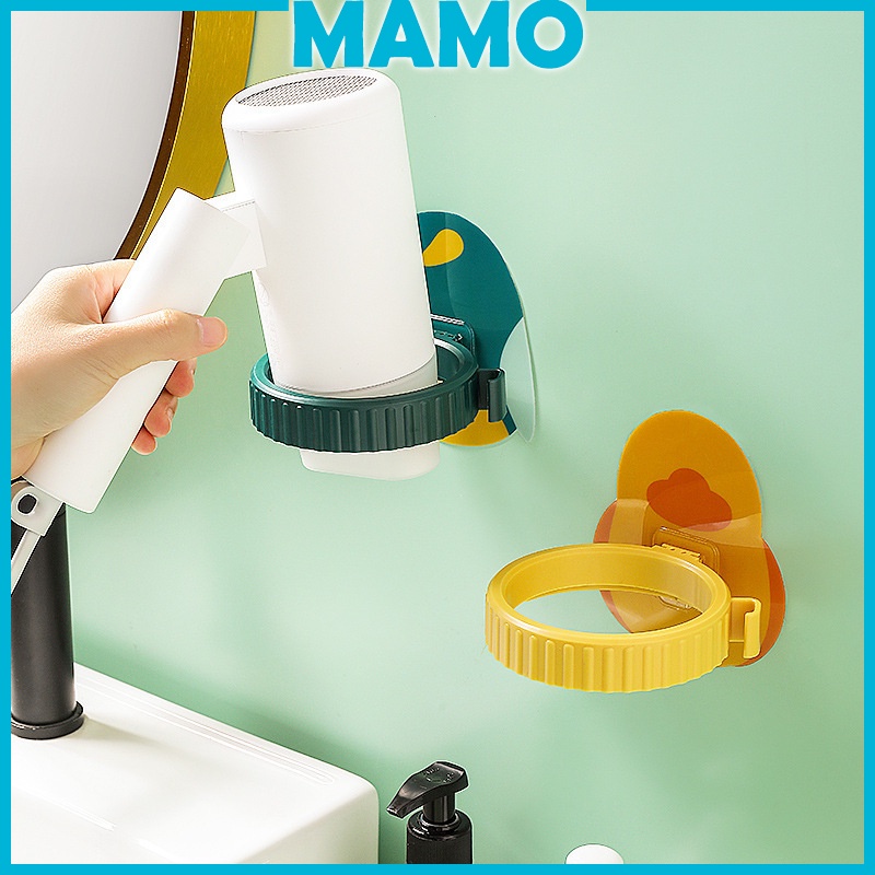 Kệ treo máy sấy tóc dán tường nhiều màu sắc siêu cute kệ phòng tắm giá treo máy sấy tóc đồ gia dụng móc treo nhà tắm 97