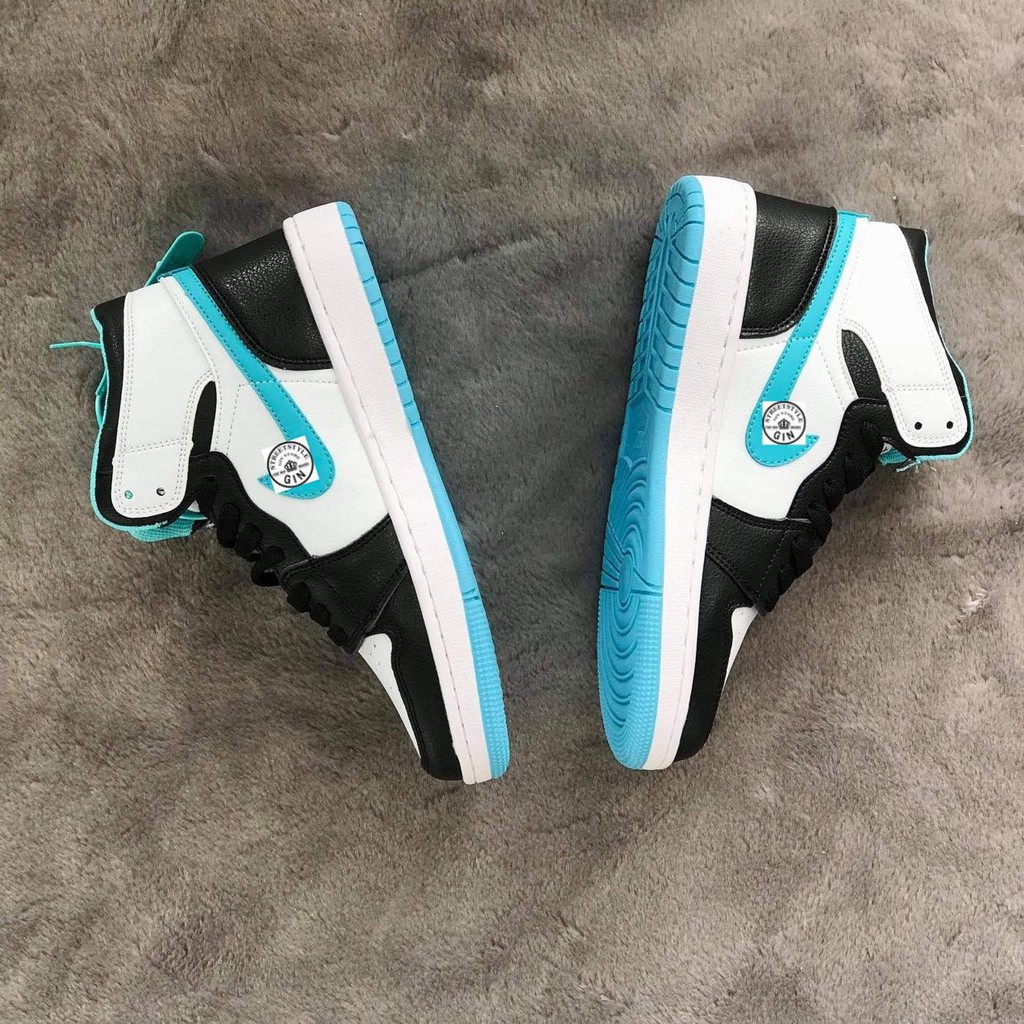 [Mã FATHANG5 giảm 10K đơn 50K] Giày Sneaker JD 1 cổ cao xanh ngọc - ( KÈM HÌNH THẬT ) - Gin Store (Gin Store V) | BigBuy360 - bigbuy360.vn