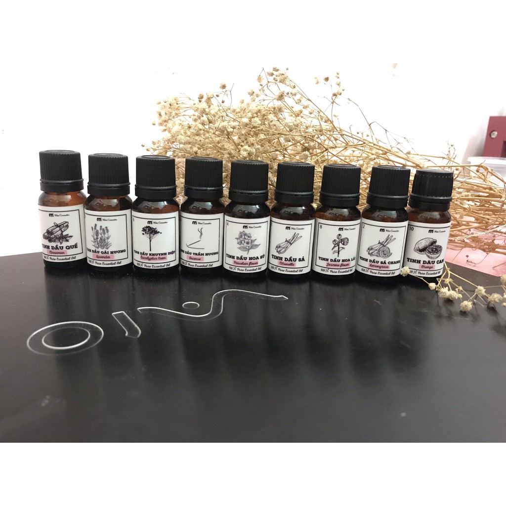 [TRỢ GIÁ] 5-10ML TINH DẦU MÉN BẠC HÀ NGUYÊN CHẤT  